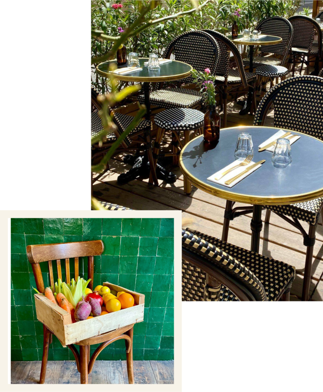 Le restaurant - Maison Bohème - restaurant Marseille - Restaurant Marseille Prado  - Restaurant avec Terrasse Marseille - manger a Marseille